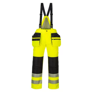 Portwest PW351 PW3 Hi-Vis téli nadrág Sárga/Fekete - S