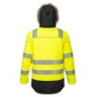 Portwest PW369 PW3 Hi-Vis Parka télikabát Sárga/Fekete - S