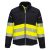 Portwest PW375 PW3 Hi-Vis Class 1 Softshell kabát (3L) Fekete / Sárga - XS