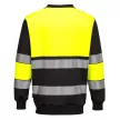Portwest PW376 PW3 Hi-Vis Class 1 pulóver Sárga/Fekete - S
