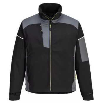 Portwest PW378 PW3 Softshell kabát (3L) Fekete/Szürke - S