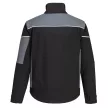 Portwest PW378 PW3 Softshell kabát (3L) Fekete/Szürke - S