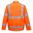 Portwest RT40 Hi-Vis polipamut bomber dzseki Narancs - S