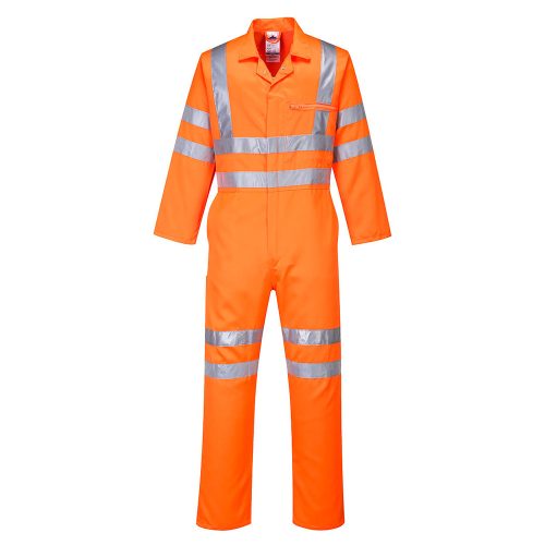 Portwest RT42 Hi-Vis polipamut overall Narancs - L