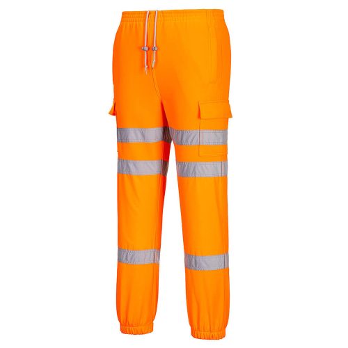 Portwest RT48 Hi-Vis Jogging nadrág Narancs - S