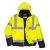 Portwest S266 Hi-Vis kéttónusú bomber kabát Sárga/Navy - XS