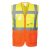 Portwest S376 Prága executive mellény Sárga / Narancs - XXL