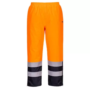 Portwest S598 Hi-Vis lélegző nadrág Narancs/Navy - S