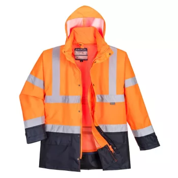   Portwest S768 Hi-Vis Executive 5 az 1-ben kabát Narancs/Navy - XS
