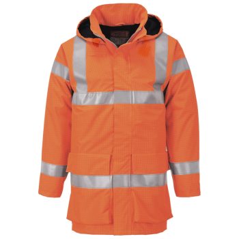   Portwest S774 Bizflame Rain Hi-Vis Multi Lite kabát Narancs - S