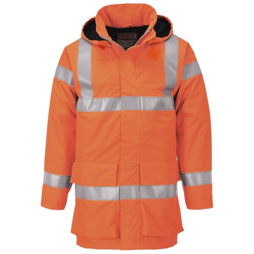 Portwest S774 Bizflame Rain Hi-Vis Multi Lite kabát Narancs - S