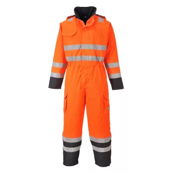   Portwest S775 Bizflame Rain Hi-Vis Multi overál Narancs/Navy - S