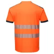 Portwest T181 PW3 Hi-Vis póló S/S Narancs/Navy - 3XL