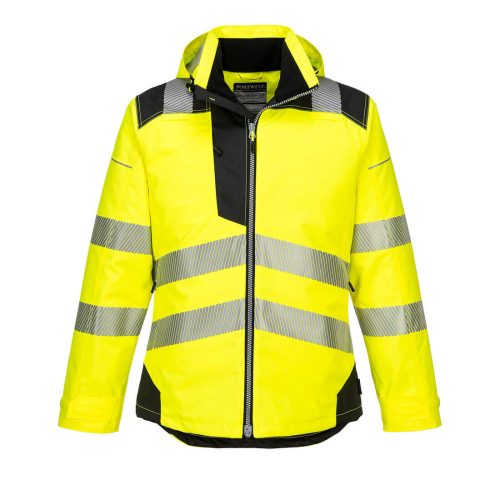 Portwest T400 PW3 Hi-Vis télikabát Sárga / Fekete - XS