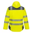 Portwest T400 PW3 Hi-Vis télikabát Sárga/Szürke - S