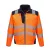 Portwest T402 PW3 Hi-Vis Softshell kabát Narancs/Navy - S