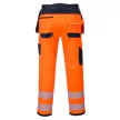 Portwest T501 PW3 Hi-Vis Holster nadrág Narancs/Navy - 28