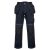 Portwest T602 PW3 Holster Work lengőzsebes nadrág Navy / Fekete - 41