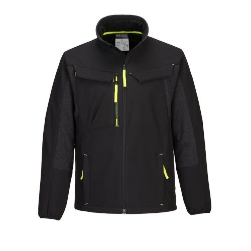 Portwest T753 WX3 Eco Hybrid Softshell kabát (2L) Fekete - S