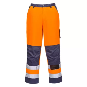 Portwest TX51 Lyon Hi-Vis nadrág Narancs/Navy - XS