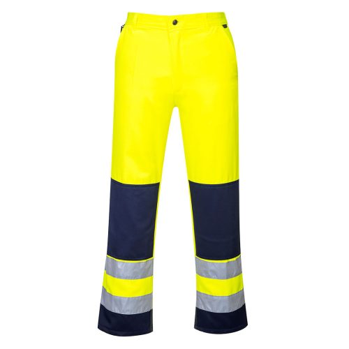 Portwest TX71 Seville Hi-Vis nadrág Sárga / Navy - S