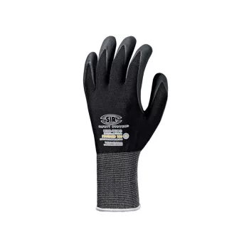 Sir Safety System Max Grip kesztyű fekete 07/S