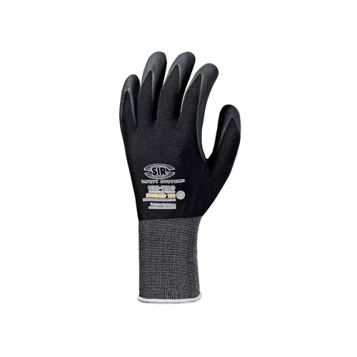 Sir Safety System Max Grip kesztyű fekete 08/M