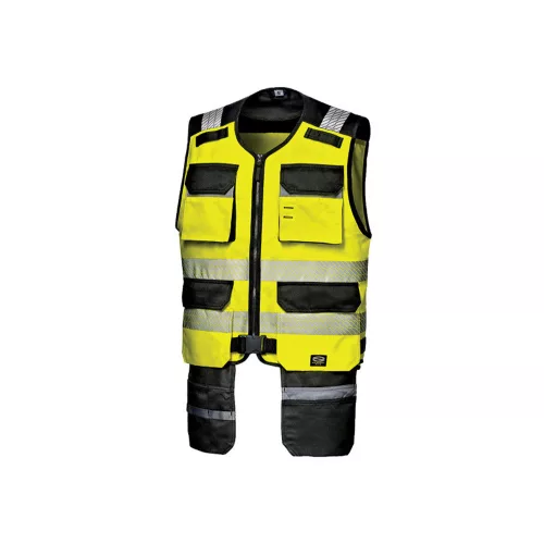 Sir Safety System RUSH jól láthatósági mellény sárga/fekete M