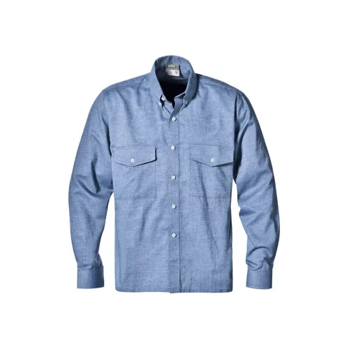 Sir Safety System Oxford hosszú ujjú ing világoskék 45