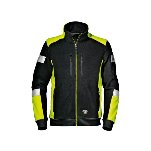 Sir Safety System Comfort melegítőfelső fekete/sárga 4XL