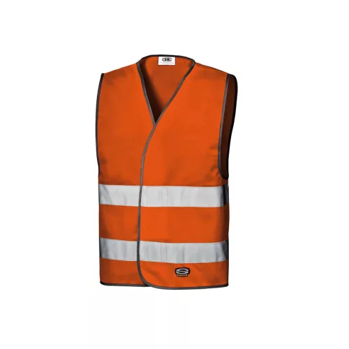 Sir Safety System Strap jól láthatósági mellény narancs M