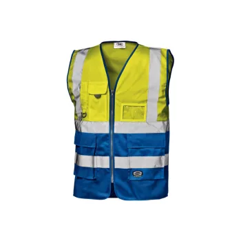   Sir Safety System Grifone jól láthatósági mellény sárga/kék XL/XXL
