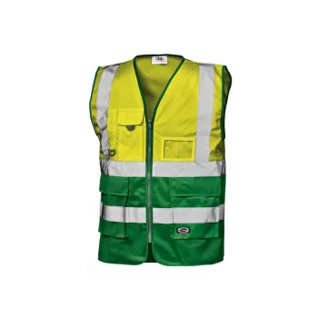   Sir Safety System Grifone jól láthatósági mellény sárga/zöld M/L