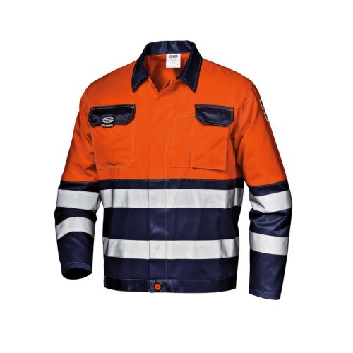 Sir Safety System MISTRAL jól láthatósági dzseki narancs/kék 52