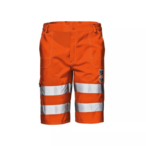 Sir Safety System MISTRAL jól láthatósági bermuda narancs 46