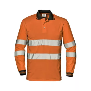   Sir Safety System MAX CONFORT jól láthatósági hosszú ujjú pólóing narancs M
