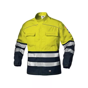 Sir Safety System Supertech kabát sárga/kék 58