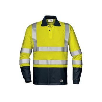  Sir Safety System Gomez hosszú ujjú pólóing kék/sárga L