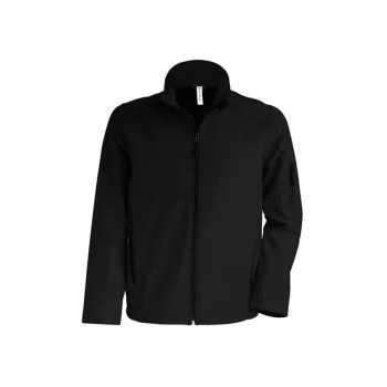KARIBAN Férfi Softshell dzseki fekete L