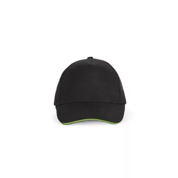 K-up baseball sapka fekete/lime zöld