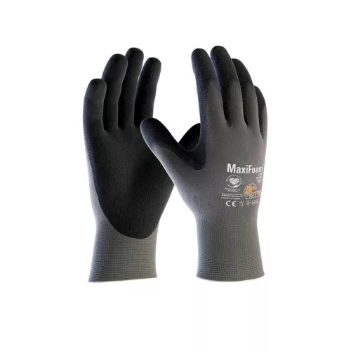 ATG Maxifoam Lite Mártott bliszteres kesztyű - 34-900 fekete 10/XL