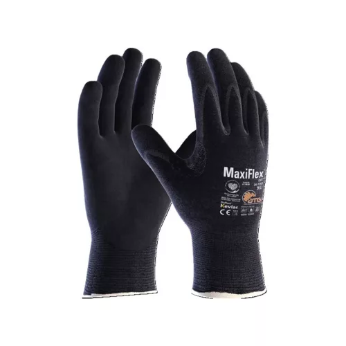 ATG vágásbiztos kesztyű MaxiFlex Cut 34-1743 fekete 10/XL